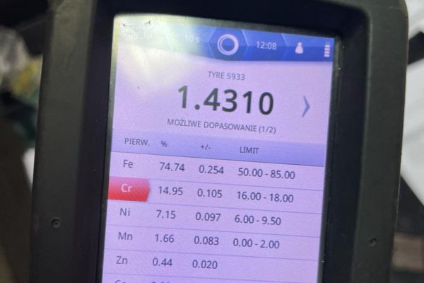 metale kolorowe mozliwosc sprawdzenia spektrometrem